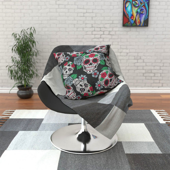 Cushions - Skulls and Roses - printonitshop