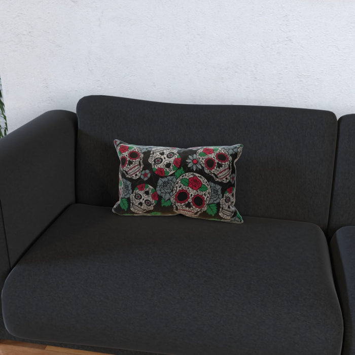 Cushions - Skulls and Roses - printonitshop