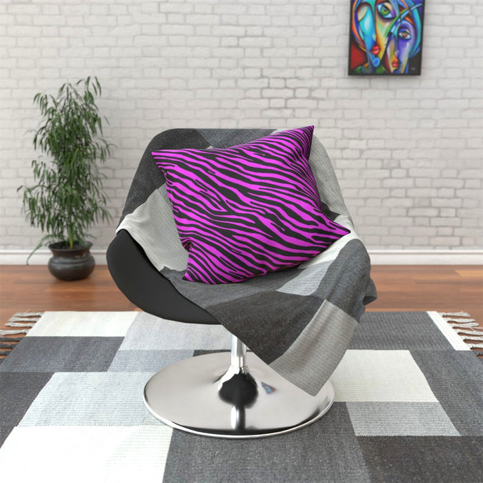 Cushion - Pink Zebra - printonitshop