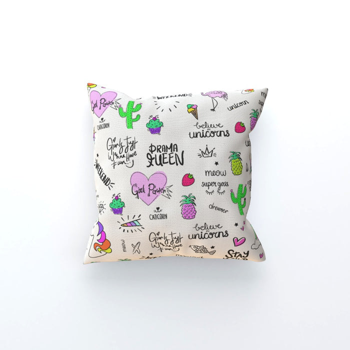 Cushions - Girl Power - printonitshop