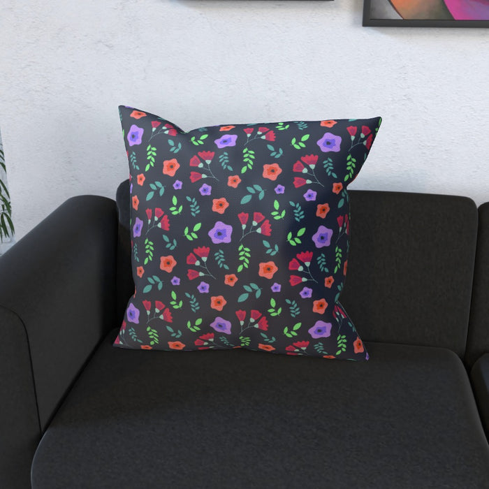 Cushions - Dark Flowers - printonitshop