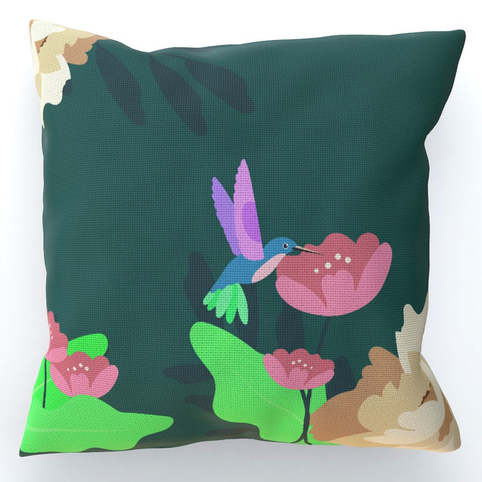 Cushions - Floral Bird - printonitshop