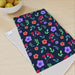 Tea Towel - Dark Floral - printonitshop