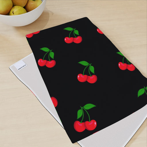 Tea Towel - Black Cherries - printonitshop