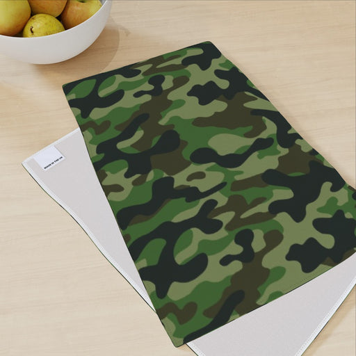 Tea Towel - Camo Green - printonitshop