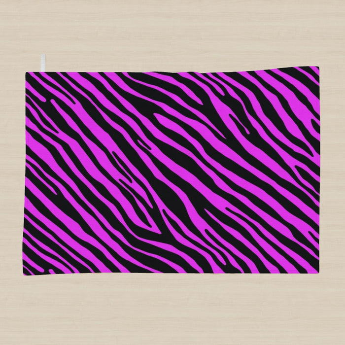 Tea Towel - Pink Zebra - printonitshop