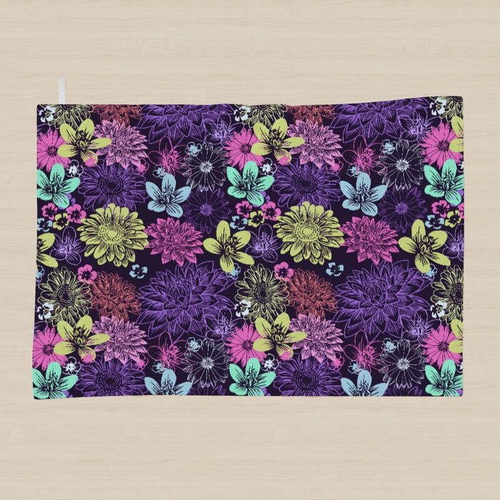 Tea Towel - Flowers - printonitshop