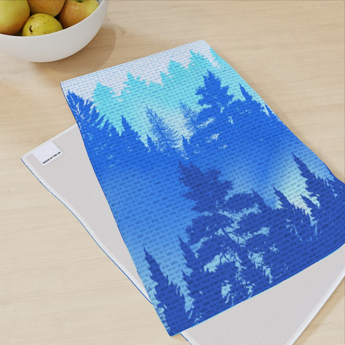 Tea Towel - Forrest Blue - printonitshop