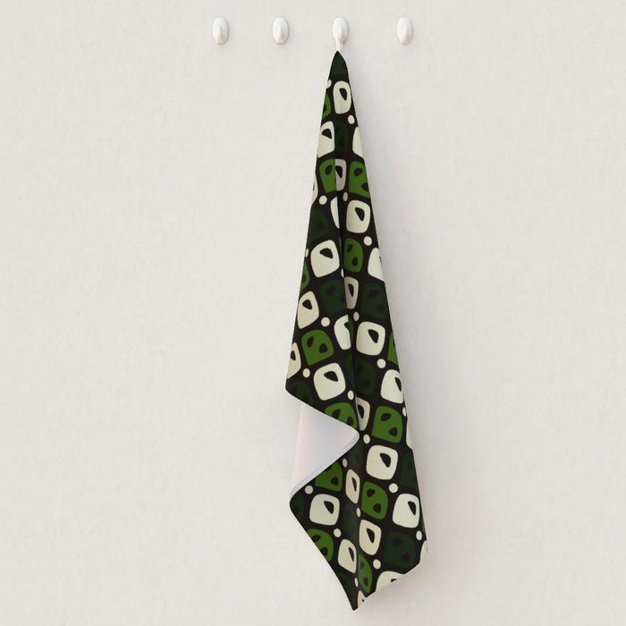 Tea Towel - Abstract Green - printonitshop