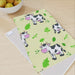 Tea Towel - Cows Light Yellow - printonitshop