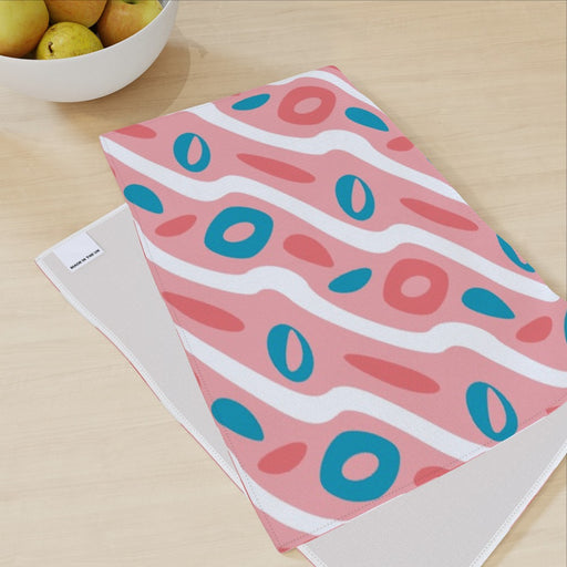 Tea Towel - Pattern Pink - printonitshop