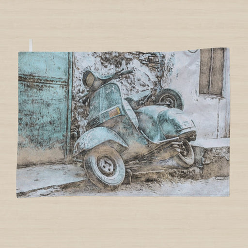 Tea Towel - Classic Scooter - printonitshop