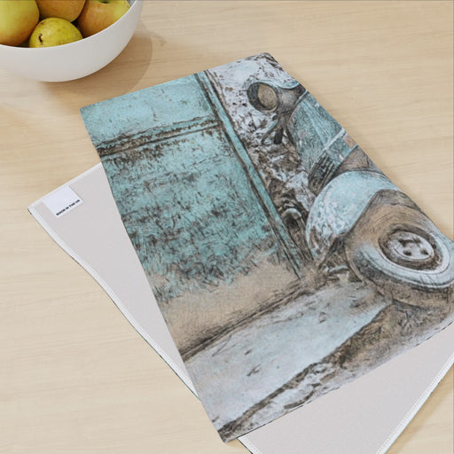 Tea Towel - Classic Scooter - printonitshop