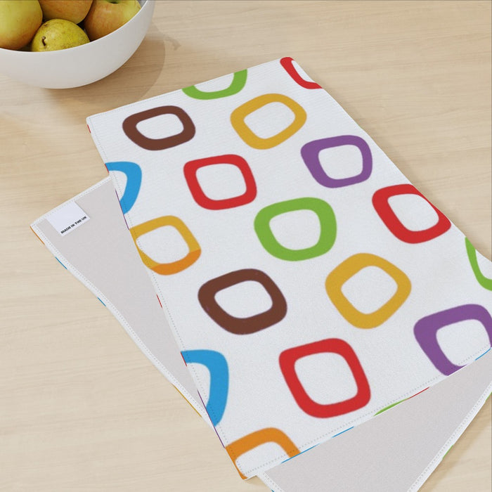 Tea Towel - Coloured Cherios - printonitshop