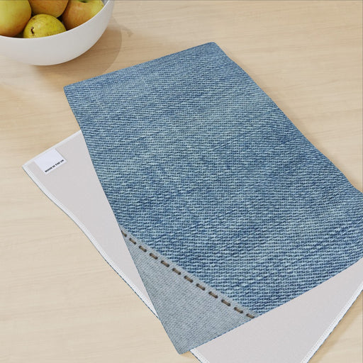 Tea Towel - Denim Heart - printonitshop