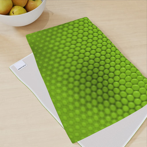 Tea Towel - Undulating Green - printonitshop