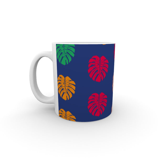 11oz Ceramic Mug - Leaves - printonitshop