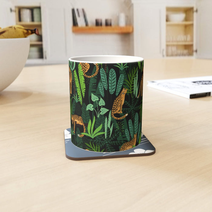 11oz Ceramic Mug - Leopard Jungle - printonitshop