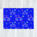 Blanket - Gaming Neon Blue - printonitshop