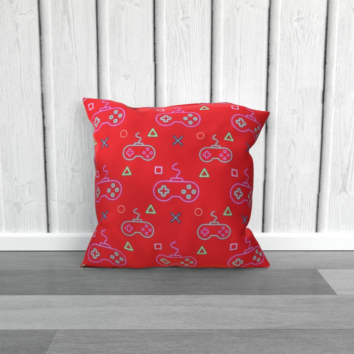 Cushions - Gaming Neon Red - printonitshop