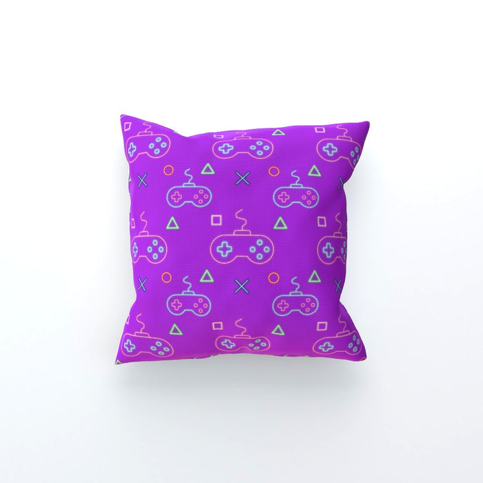 Cushions - Gaming Neon Purple - printonitshop