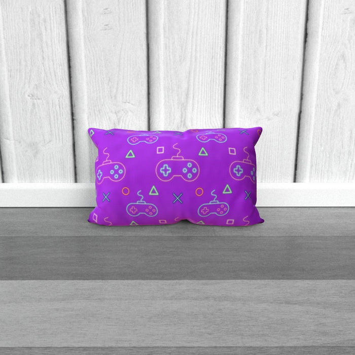 Cushions - Gaming Neon Purple - printonitshop