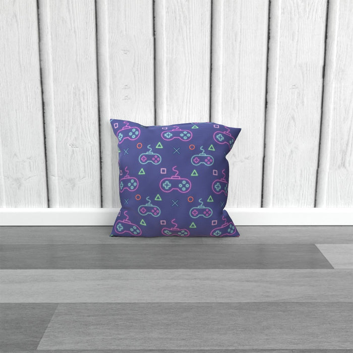 Cushions - Gaming Neon Light Purple - printonitshop