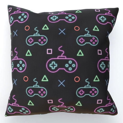 Cushions - Gaming Neon Black - printonitshop