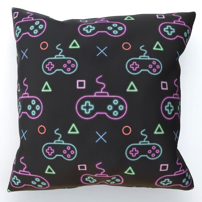 Cushions - Gaming Neon Black - printonitshop