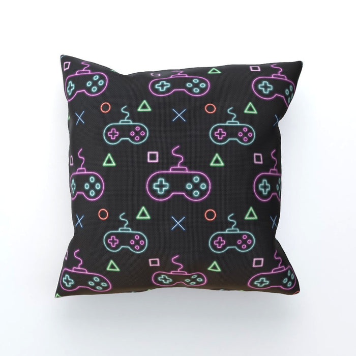 Cushions - Gaming Neon Black - printonitshop