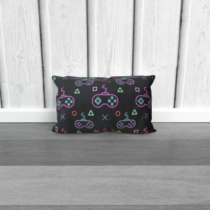 Cushions - Gaming Neon Black - printonitshop