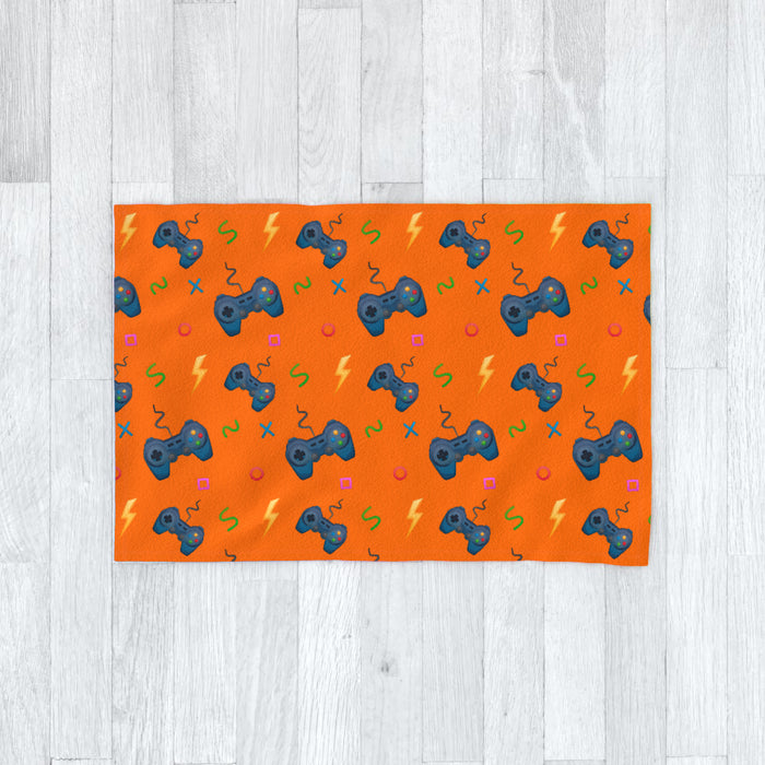 Blanket - Orange Gaming - printonitshop