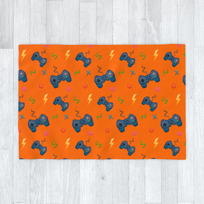 Blanket - Orange Gaming - printonitshop