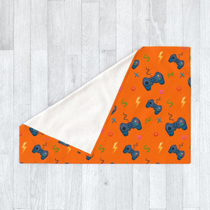 Blanket - Orange Gaming - printonitshop