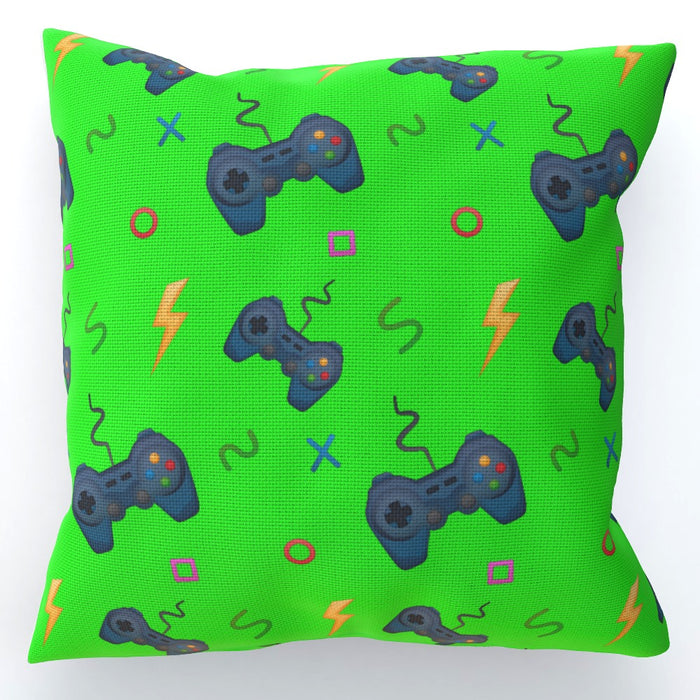 Cushions - Bright Green Gaming - printonitshop