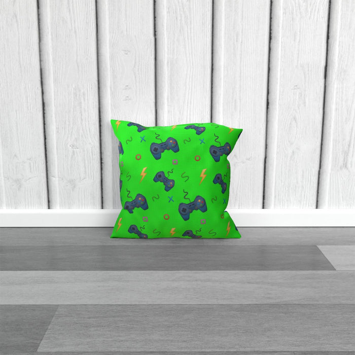 Cushions - Bright Green Gaming - printonitshop