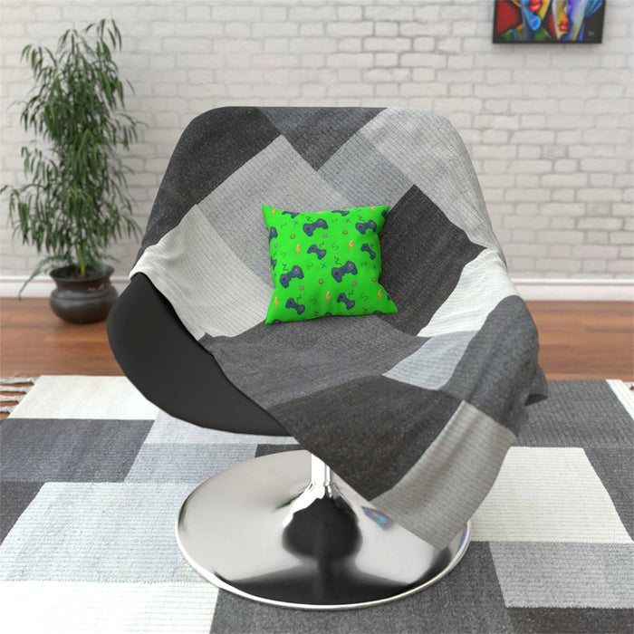 Cushions - Bright Green Gaming - printonitshop