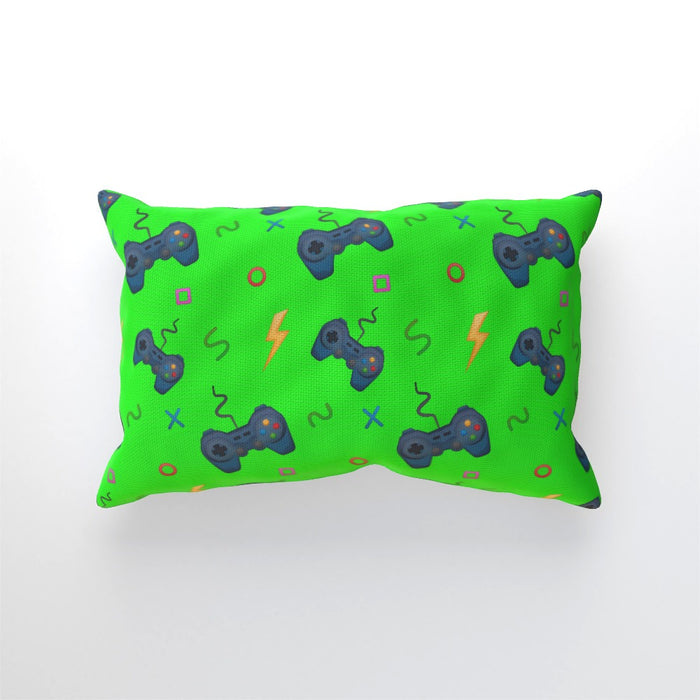 Cushions - Bright Green Gaming - printonitshop