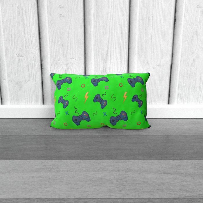 Cushions - Bright Green Gaming - printonitshop