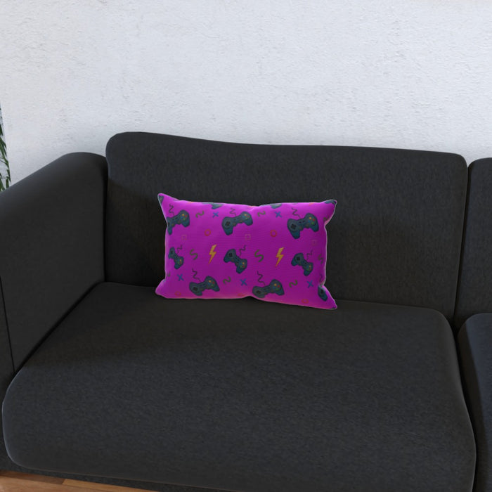 Cushions - Shocking Pink Gaming - printonitshop