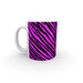 11oz Ceramic Mug - Pink Zebra - printonitshop