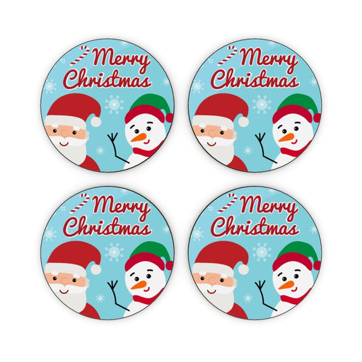 Coasters - Merry Christmas from Santa - printonitshop