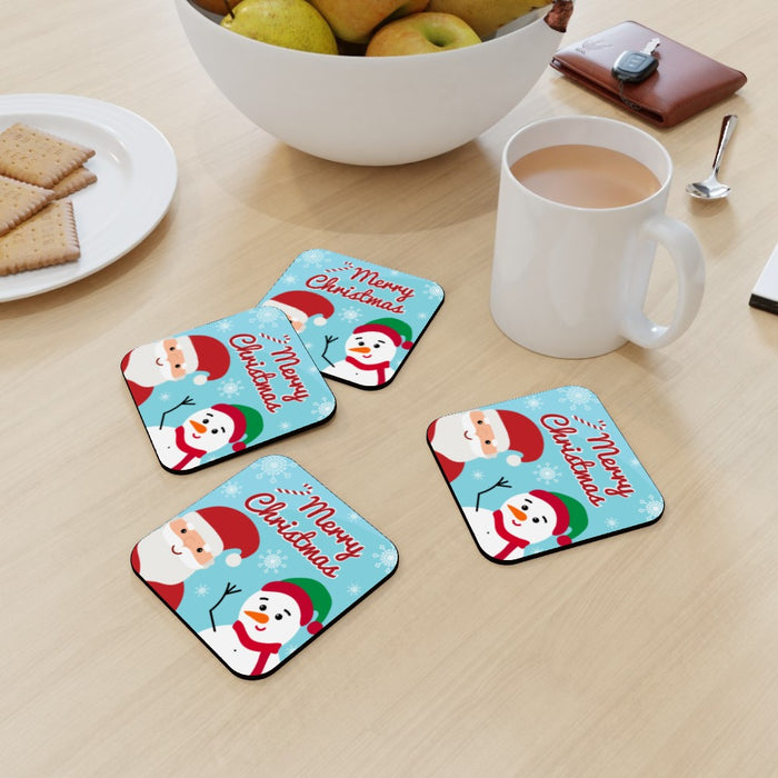 Coasters - Merry Christmas from Santa - printonitshop