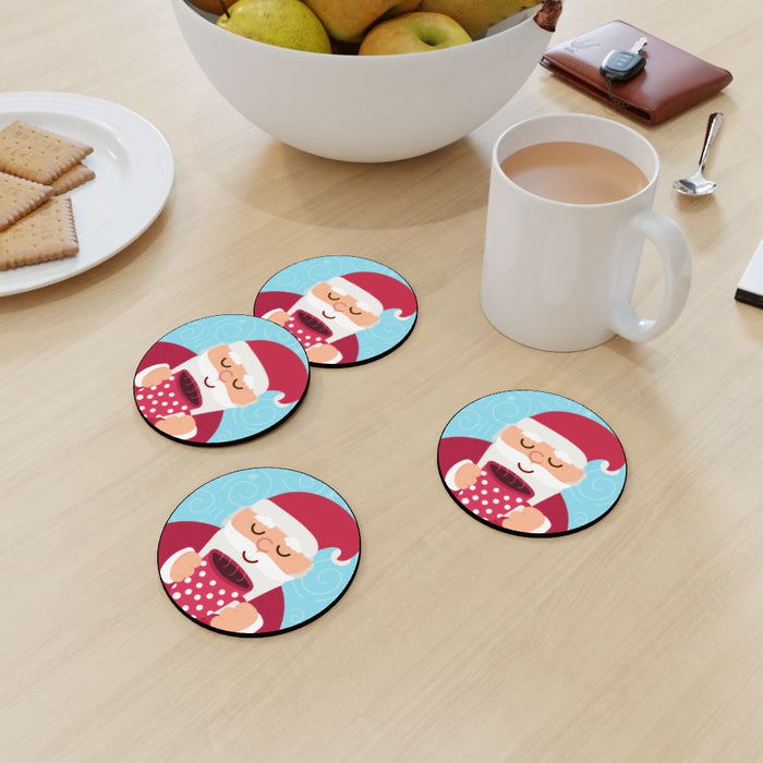 Coasters - Santa's Hot Drink - printonitshop