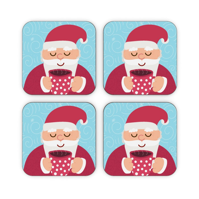 Coasters - Santa's Hot Drink - printonitshop