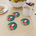 Coasters - Santa and Reindeer - printonitshop