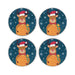 Coasters - Reindeer Smily - printonitshop