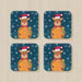 Coasters - Reindeer Smily - printonitshop