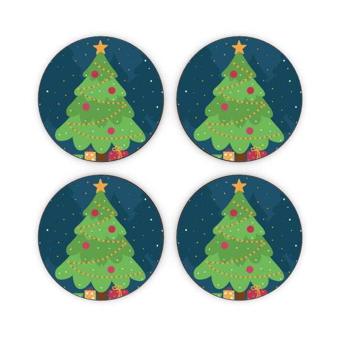 Coasters - Christmas Tree - printonitshop