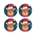 Coasters - Reindeer Smily 2 - printonitshop